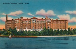 Municipal Hospital, Tampa, Florida, c1940-talet av Unbekannt