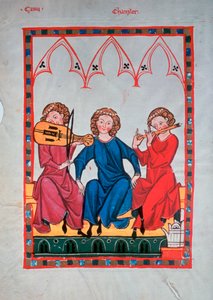 Musiker, 1304-1340 av Unbekannt