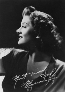 Myrna Loy 1905-1993, amerikansk skådespelerska, ca 1930-talet av Unbekannt