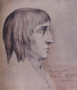 Napoleon Bonaparte 1785, sexton år gammal, 1896 av Unbekannt