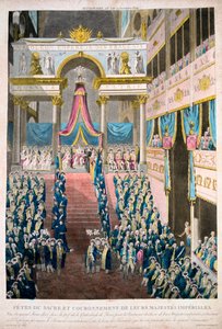 Napoleon Bonaparte kröntes till kejsare Napoleon I, 2 december 1804, 1800-talet av Unbekannt