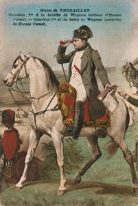 Napoleon vid slaget vid Wagram, 1809, ca 1910-talet. av Unbekannt