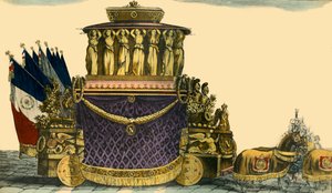 Napoleons begravningsvagn, 1840, 1921. av Unbekannt