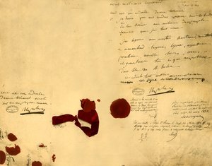 Napoleons kommer, 16 april 1821, 1921. av Unbekannt