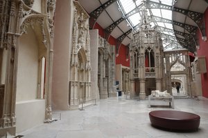 Nationalmuseet för franska monument. Utställningslokal, Paris, Frankrike av Unbekannt