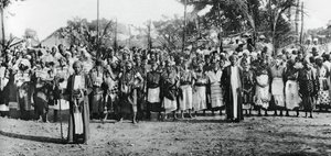 Infödda dansare i Mombasa, 1924-1925, 1937 av Unbekannt