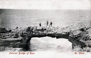Natural Bridge of Ross, County Clare, Irland, 1906 av Unbekannt