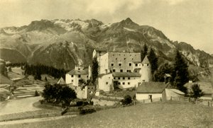 Naudersbergs slott, Nauders, Österrike, c1935. av Unbekannt