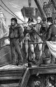 Nelson och signalen, Slaget vid Köpenhamn, 1801 av Unbekannt