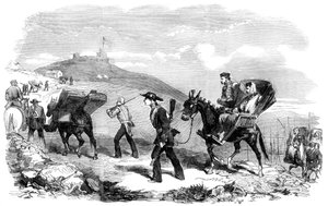 Ny ambulanstransporttjänst, 1855 av Unbekannt
