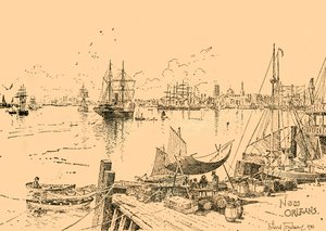 New Orleans, Louisiana, c1890. av Unbekannt
