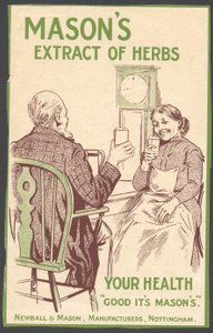 Newball och Mason Extract of Herbs, 1890-talet av Unbekannt
