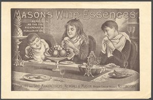 Newball & Mason Wine Essences, 1890-talet av Unbekannt