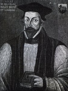Nicholas Ridley. av Unbekannt