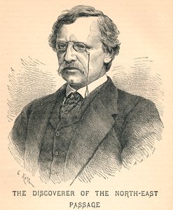 Nils Adolf Erik Nordenskiold, 1832-1901, arktisk upptäcktsresande, 1893 av Unbekannt