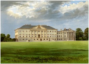 Nostell Priory, Yorkshire, hem för familjen Winn, c1880 av Unbekannt