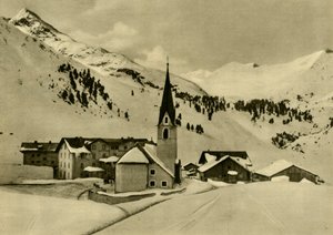 Obergurgl, Tyrolen, Österrike, c1935. av Unbekannt
