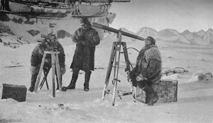 Observation av Solförmörkelsen, 6 april 1894, 1897 av Unbekannt