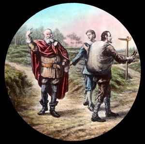 Obstinate går hem, c1910. av Unbekannt