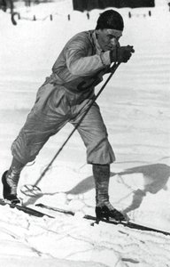 Oddbjorn Hagen, norsk längdskidåkare, vinter-OS, Garmisch-Partenkirchen, 1936 av Unbekannt