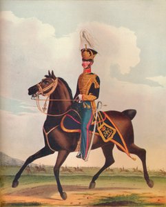 Officer för Royal Artillery Horse Brigade, c1833. 1914 av Unbekannt