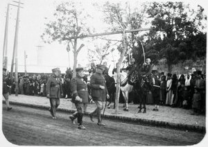 Officerare från den franska främlingslegionen, Syrien, 1900-talet av Unbekannt