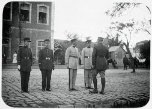 Officerare från den franska främlingslegionen, Syrien, 1900-talet av Unbekannt