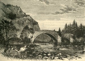 Gamla bron i Invercauld, 1898. av Unbekannt