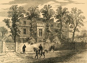Gamla Gore House, 1830, c1876. av Unbekannt