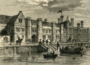 Old Palace of Greenwich, 1630, c1878. av Unbekannt