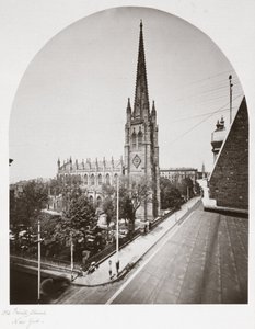 Old Trinity Church, New York City, New York, USA, ca 1865 av Unbekannt