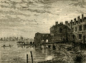 Old Whitehall Stairs, 1881. av Unbekannt