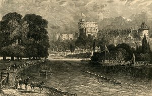 Gamla Windsor den fjärde juni 1881. av Unbekannt