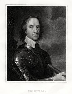 Oliver Cromwell, 1860 av Unbekannt