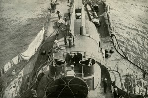 Ombord på A French Dreadnought, 1919. av Unbekannt