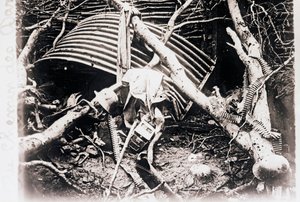 På Chemin des Dames, norra Frankrike, c1914-c1918 av Unbekannt