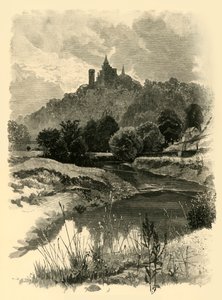 På Churnet, nära Alton Towers, 1898. av Unbekannt