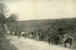 På väg till skyttegravarna, 1919. av Unbekannt