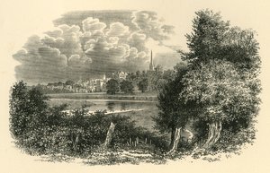 On the Wye, c1890. av Unbekannt