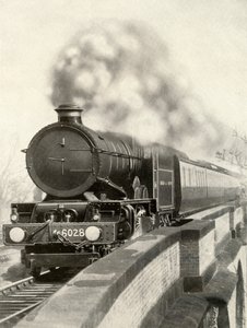 På sträckan av Cornish Rivera, Limited. En express på Great Western-linjen, 1935-36 av Unbekannt