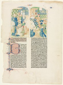 Öppningssidan av bok IX av Valerius Maximuss 1476 av Unbekannt