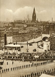 Invigning av Mersey-tunneln, Liverpool, 18 juli 1934, 1935. av Unbekannt