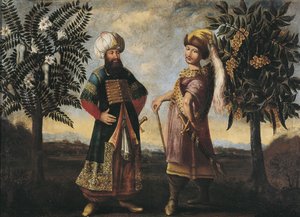 Orientalerna, ca 1681-1682 av Unbekannt