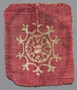 Ornament från en tunika, två fragment sammanfogade som ett, 700-tal. av Unbekannt