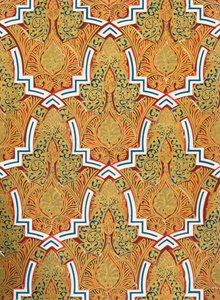 Ornament i paneler på väggarna, Court of the Mosque, 1907. av Unbekannt