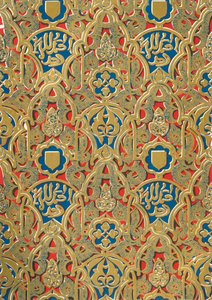 Prydnad på väggarna, Hall of the Abencerrages, 1907. av Unbekannt