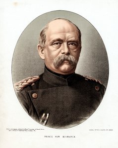 Otto von Bismarck, tysk statsman, c1880 av Unbekannt