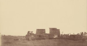 Översikt över Palace of Karnak av Unbekannt