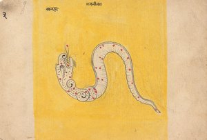 Sida från a Dispersed Book of Dreams, mitten av slutet av 1800-talet. av Unbekannt