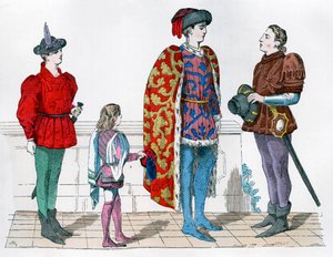 Sida, mästare och betjänt, 1440-1450 1882-1884 av Unbekannt